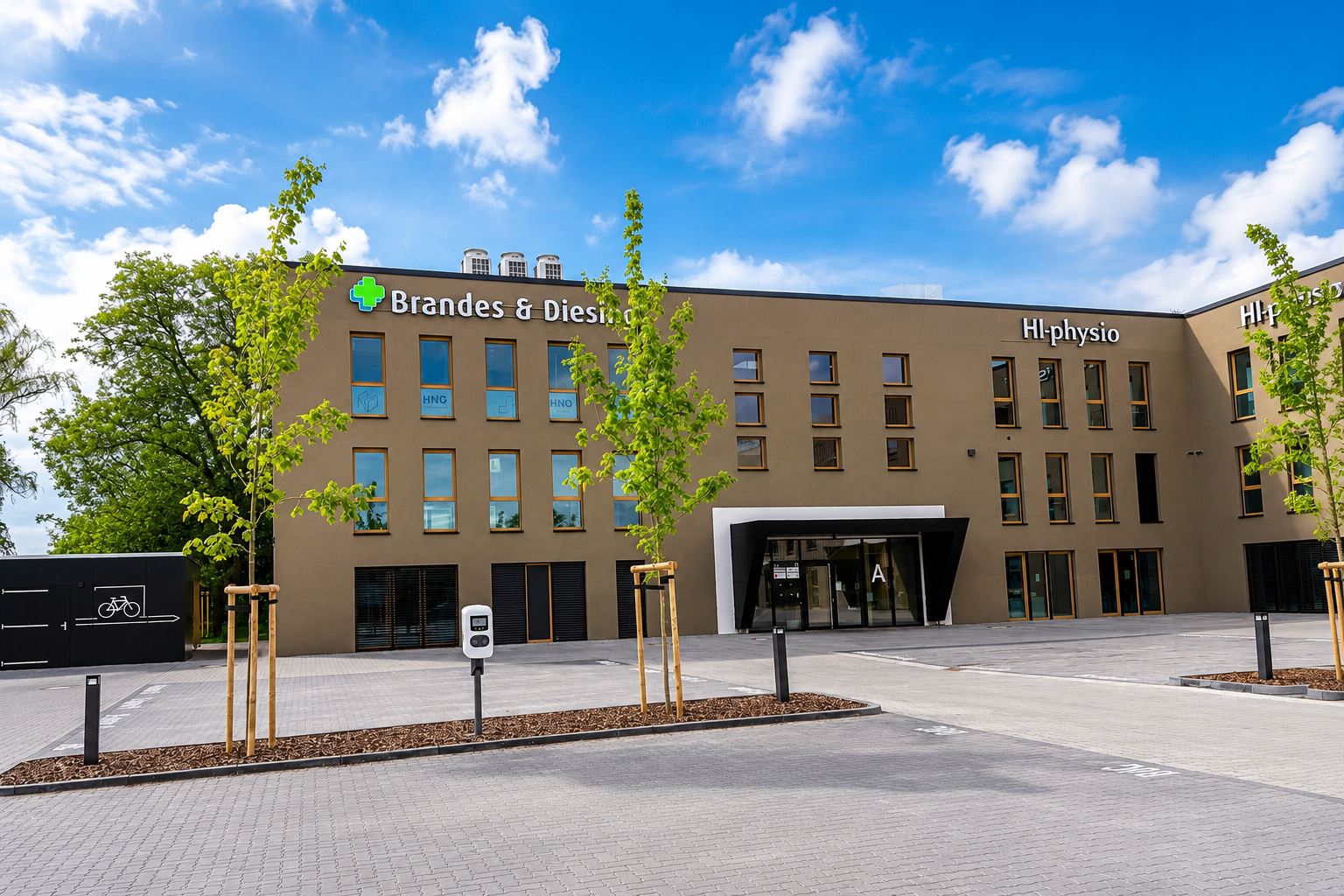 Außenansicht des HörVital Studios in der Bördestraße Hildesheim